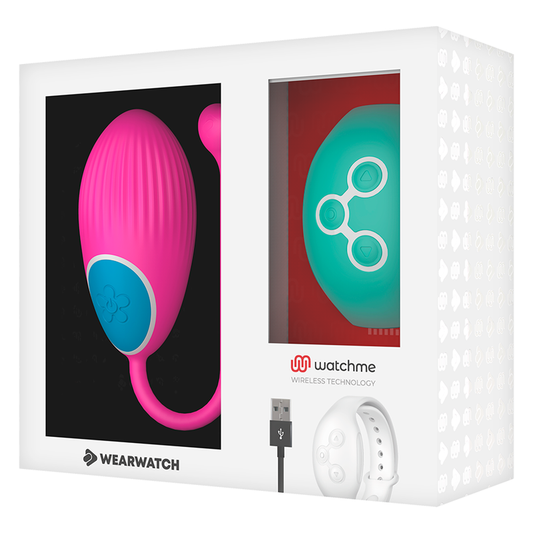 WEARWATCH - WATCHME TECHNOLOGY FJÄRRKONTROLL ÄGG FUCHSIA / SJÖVATTEN