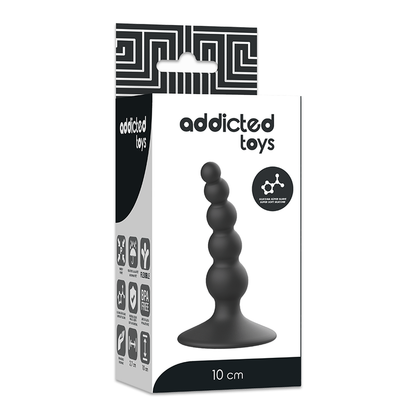 ADDICTED TOYS - ANAL SEXPLUGG 10 CM SVART