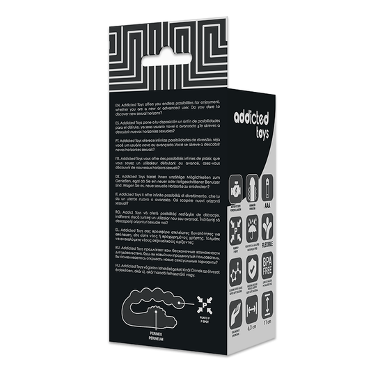 ADDICTED TOYS - ANAL MASSAGEAPPARAT FÖR PROSTATA MED VIBRATION