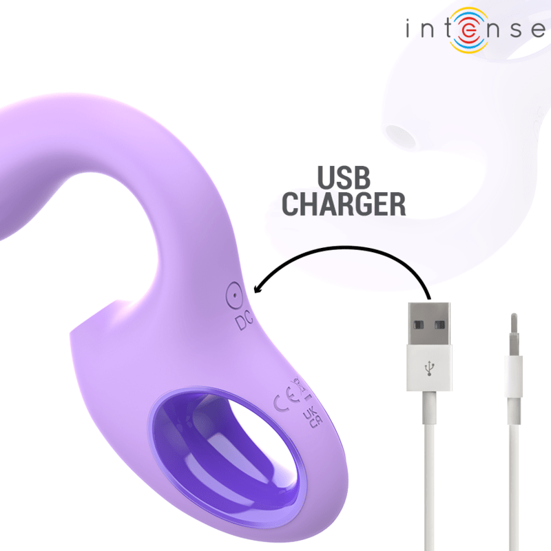 INTENSE - BAXTER VIBRATOR & STIMULATOR VIOLET - Kink&Play