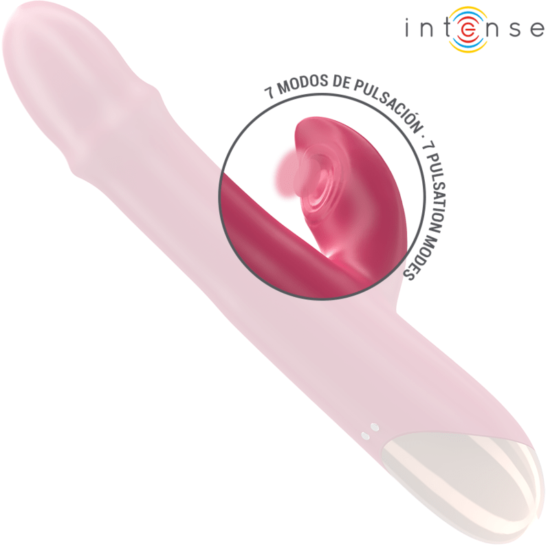 INTENSE - CHLOE MULTIFUNCTION VIBRATOR 3 IN 1 RED - Kink&Play