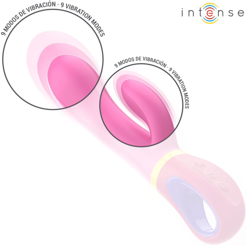 INTENSE - DAPHNE PINK RABBIT VIBRATOR - Kink&Play