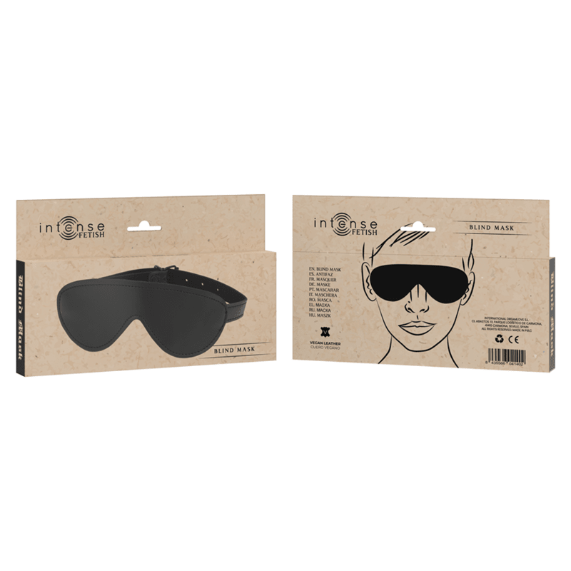 INTENSE - FETISH VEGAN BLIND MASK - Kink&Play