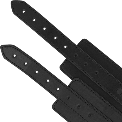 INTENSE - FETISH VEGAN LEATHER ANKLE CUFFS - Kink&Play