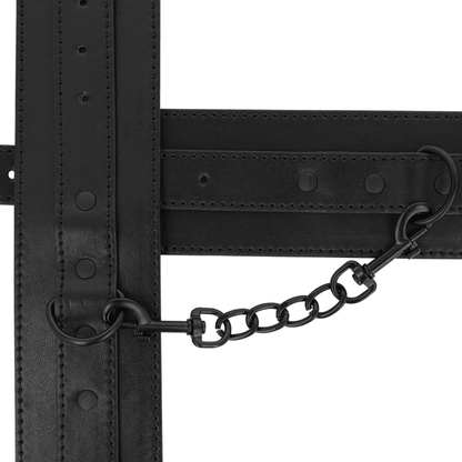 INTENSE - FETISH VEGAN LEATHER ANKLE CUFFS - Kink&Play