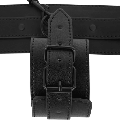 INTENSE - FETISH VEGAN LEATHER ANKLE CUFFS - Kink&Play