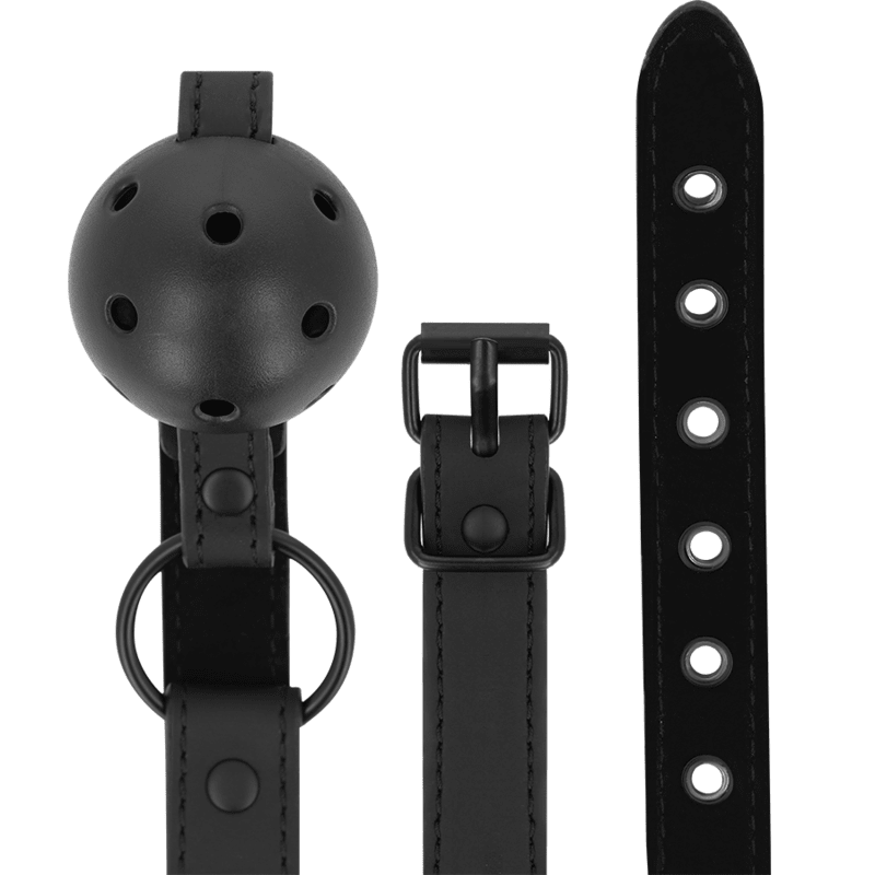 INTENSE - FETISH VEGAN LEATHER BALL GAG - Kink&Play