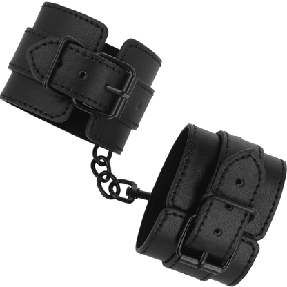 INTENSE - FETISH VEGAN LEATHER HANDCUFFS - Kink&Play