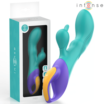INTENSE - FRED RABBIT VIBRATOR BLUE - Kink&Play