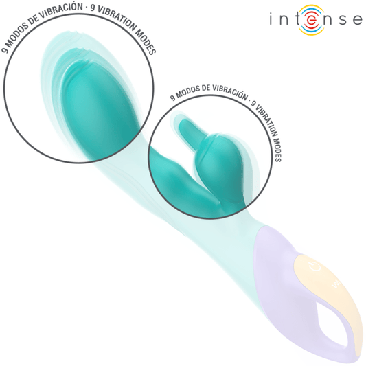 INTENSE - FRED RABBIT VIBRATOR BLUE - Kink&Play