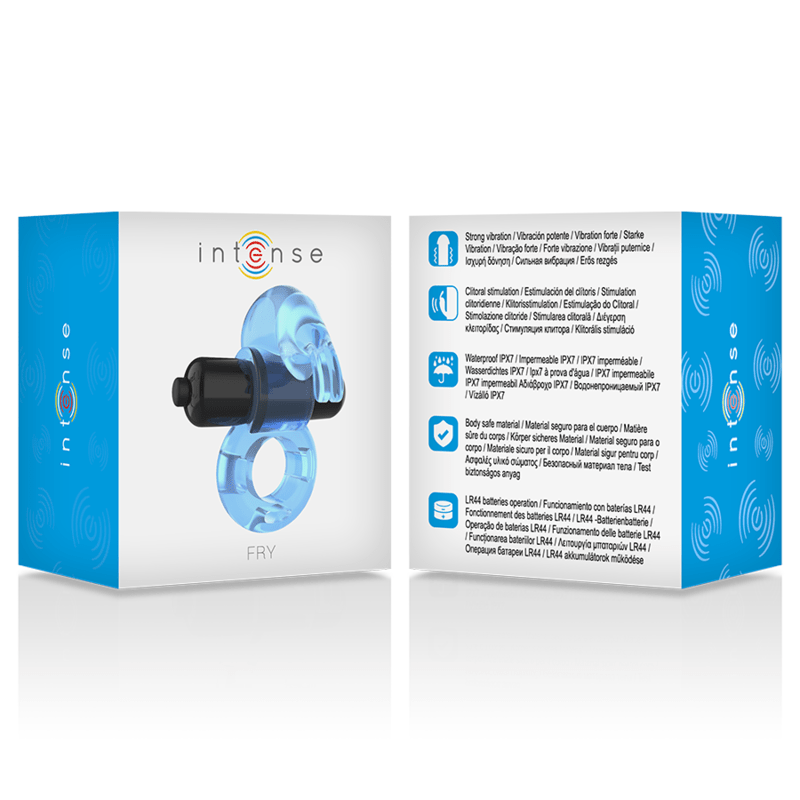 INTENSE - FRY BLUE VIBRATING RING - Kink&Play