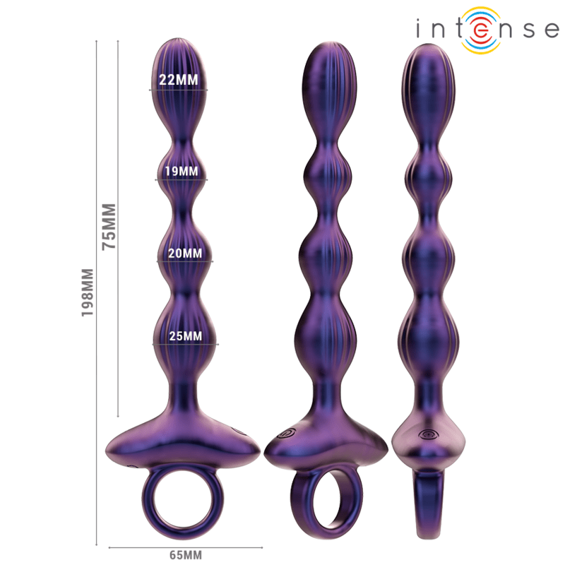INTENSE - JACKIE VIBRATING ANAL PLUG MODEL 1 REMOTE CONTROL - Kink&Play