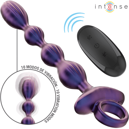INTENSE - JACKIE VIBRATING ANAL PLUG MODEL 1 REMOTE CONTROL - Kink&Play