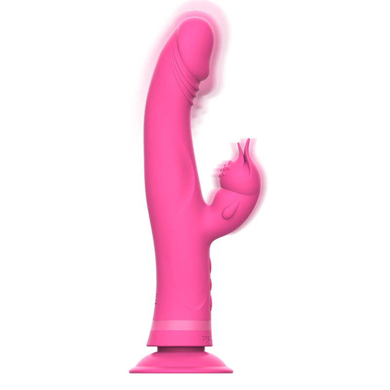 INTENSE - JULIO RABBIT VIBRATOR PINK SILICONE - Kink&Play