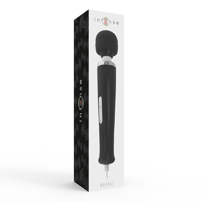 INTENSE - KEANU WAND BLACK MASSAGER - Kink&Play