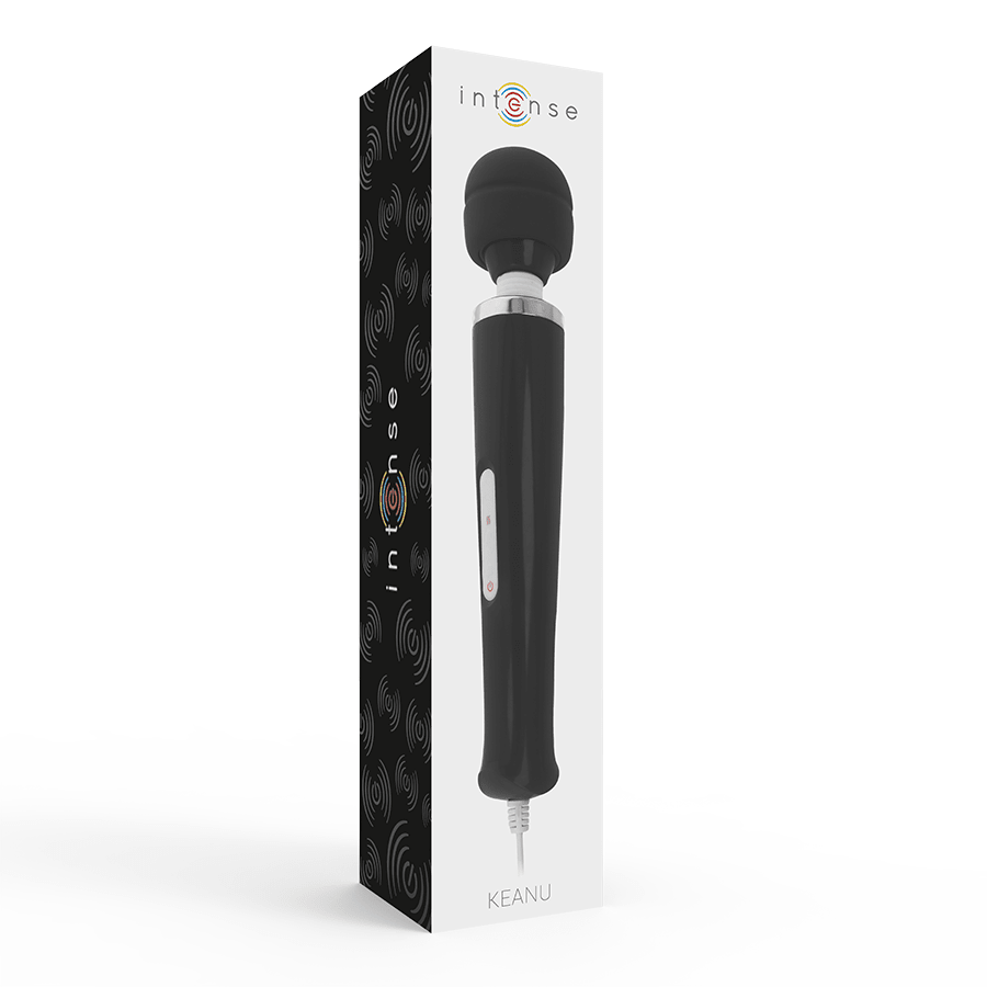 INTENSE - KEANU WAND BLACK MASSAGER - Kink&Play