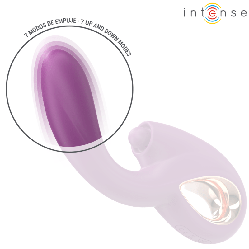INTENSE - LALI MULTIFUNCTION G - SPOT VIBRATOR TAPPING & THRUST & VIBRATION PURPLE - Kink&Play