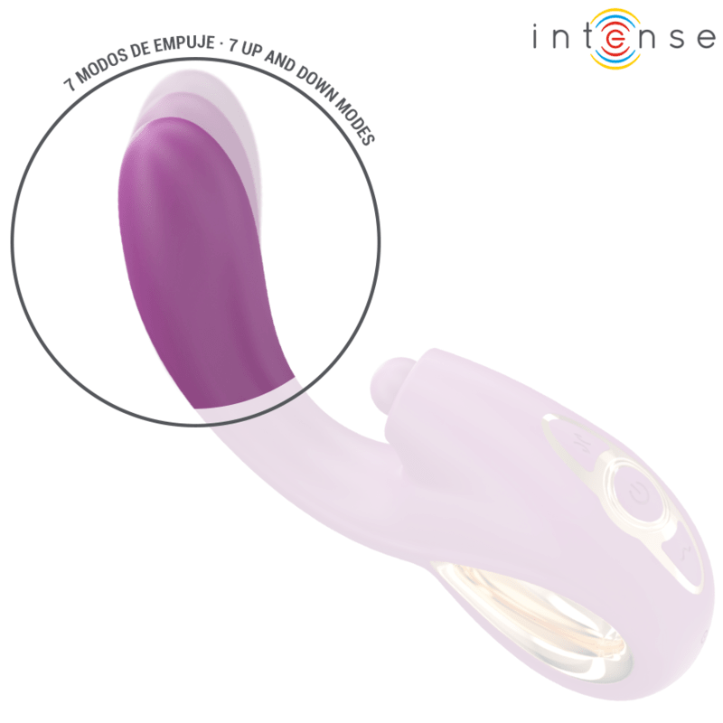 INTENSE - LALI MULTIFUNCTION G - SPOT VIBRATOR TAPPING & THRUST & VIBRATION PURPLE - Kink&Play