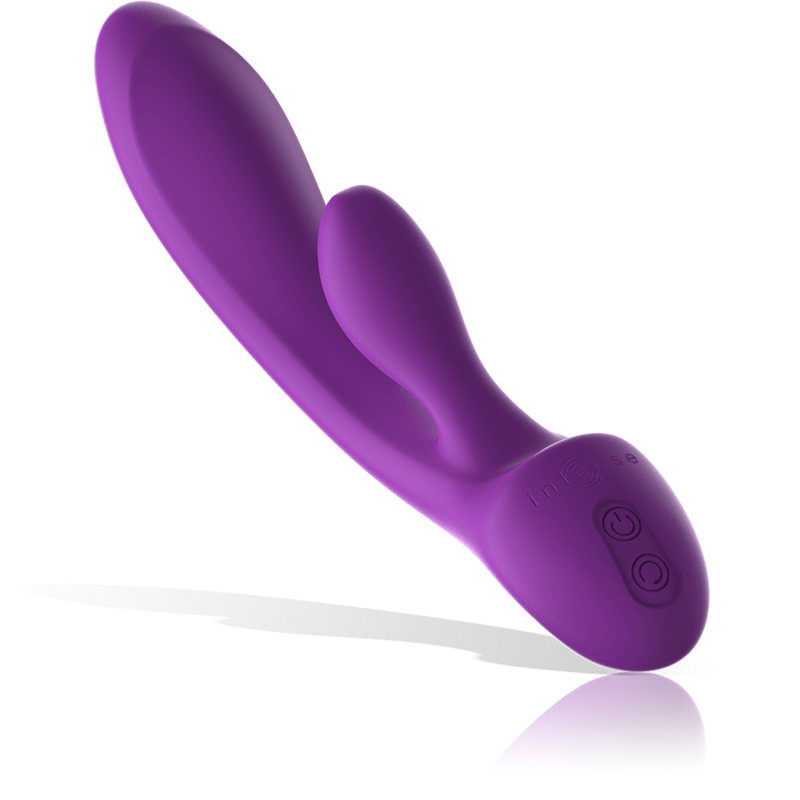 INTENSE - LUIGI RABBIT VIBRATOR LIQUID SILICONE PURPLE - Kink&Play