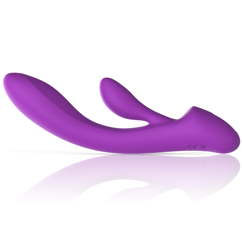 INTENSE - LUIGI RABBIT VIBRATOR LIQUID SILICONE PURPLE - Kink&Play