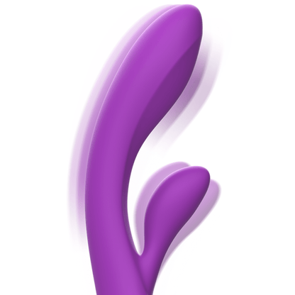 INTENSE - LUIGI RABBIT VIBRATOR LIQUID SILICONE PURPLE - Kink&Play