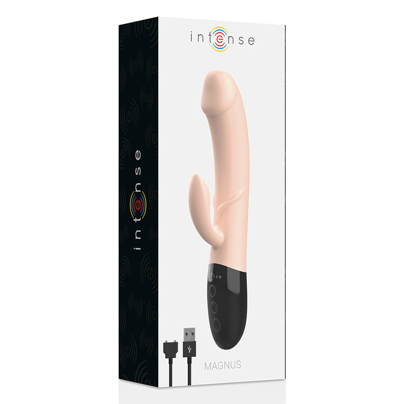 INTENSE - MAGNUS DUAL NATURAL RECHARGEABLE VIBRATOR - Kink&Play