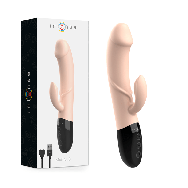 INTENSE - MAGNUS DUAL NATURAL RECHARGEABLE VIBRATOR - Kink&Play