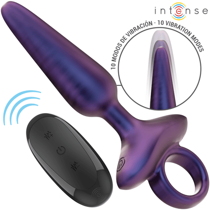 INTENSE - MARLON VIBRATING ANAL PLUG MODEL 4 REMOTE CONTROL - Kink&Play