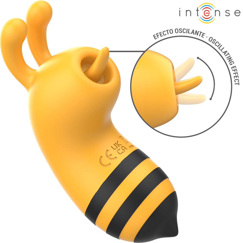 INTENSE - MAYA STIMULATOR WITH 360º ROTATING TONGUE - Kink&Play