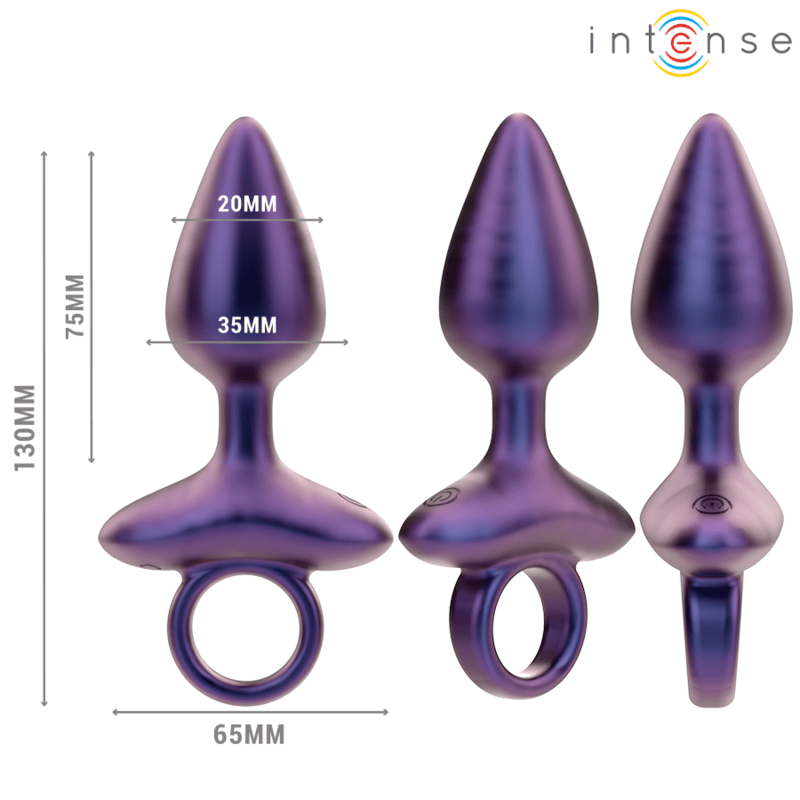 INTENSE - MICHAEL VIBRATING ANAL PLUG MODEL 2 REMOTE CONTROL - Kink&Play