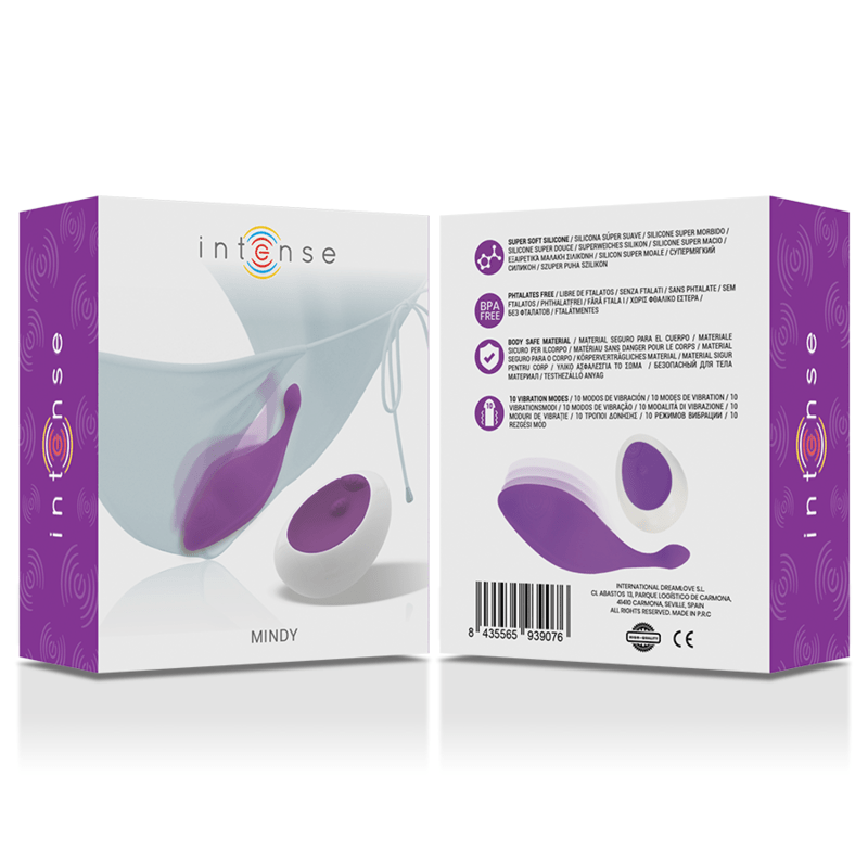INTENSE - MINDY PANTIE PURPLE REMOTE CONTROL - Kink&Play