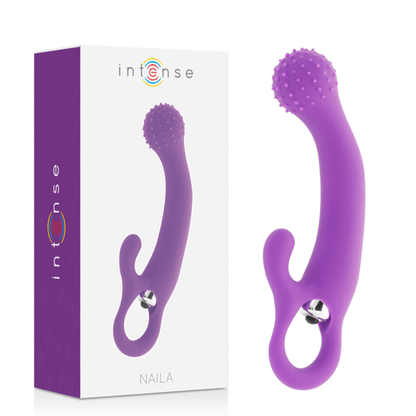 INTENSE - NAILA VIBRATING SILICONE LILAC - Kink&Play