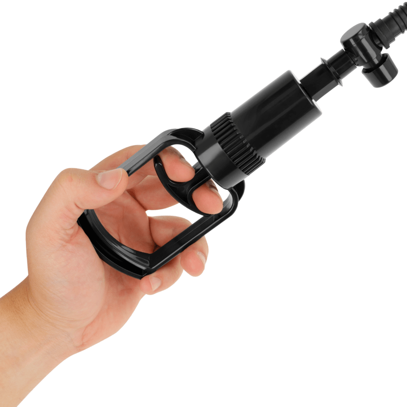INTENSE - PUMP VAGINAL MANUAL PUMP WITH TWO INTERCHANGEABLE CUPS - Kink&Play