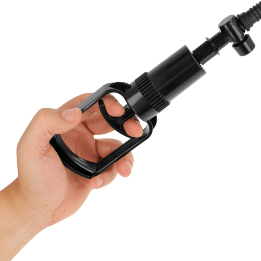 INTENSE - PUMP VAGINAL MANUAL PUMP WITH TWO INTERCHANGEABLE CUPS - Kink&Play