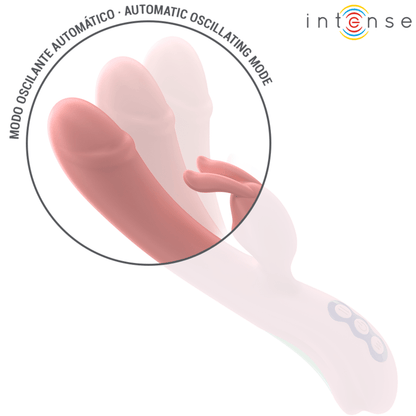 INTENSE - RACHEL RABBIT VIBRATOR 5 VIBRATIONS PINK - Kink&Play