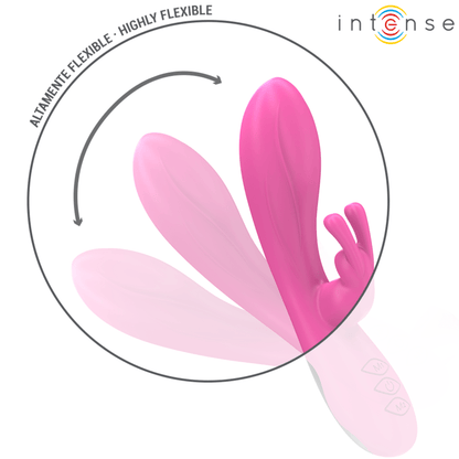 INTENSE - RANDALL RABBIT VIBRATOR 10 VIBRATIONS PINK - Kink&Play