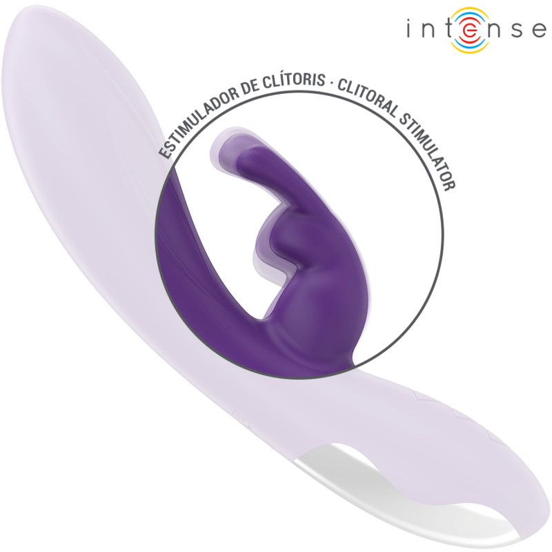 INTENSE - RANDALL RABBIT VIBRATOR 10 VIBRATIONS PURPLE - Kink&Play