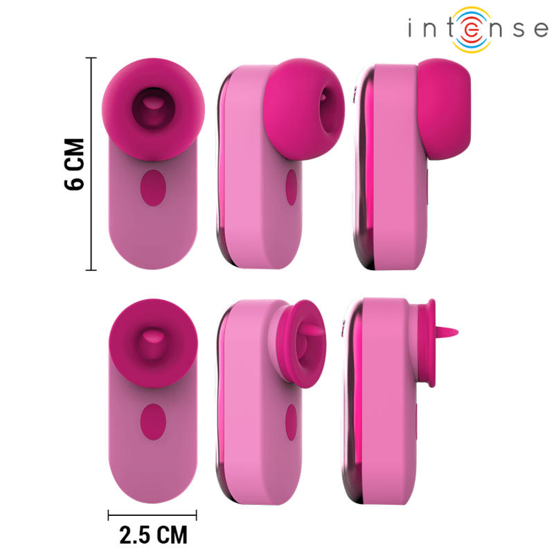 INTENSE - SABRINA CLIT STIMULATOR PINK - Kink&Play