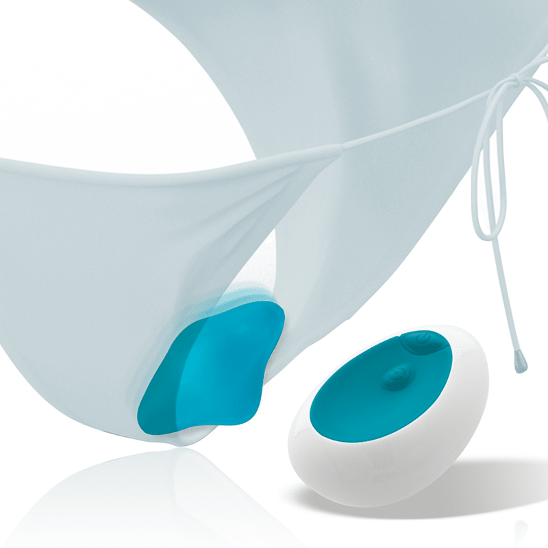 INTENSE - SAMANTHA PANTIE REMOTE CONTROL BLUE - Kink&Play