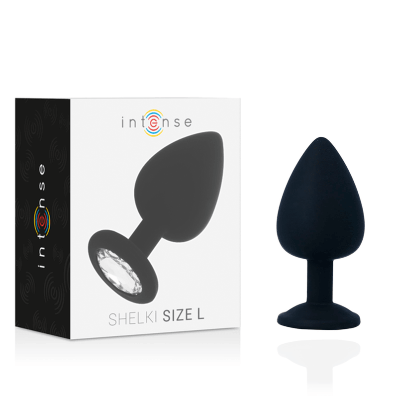 INTENSE - SHELKI L ANAL PLUG BLACK - Kink&Play