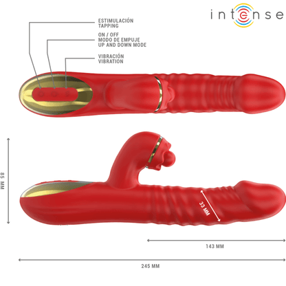 INTENSE - THALIA VIBRATION & THRUST & TAPPING RED - Kink&Play