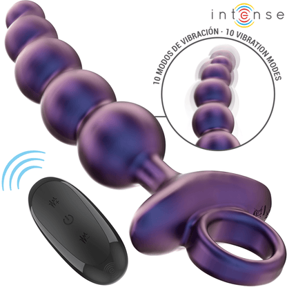 INTENSE - TITO VIBRATING ANAL PLUG MODEL 3 REMOTE CONTROL - Kink&Play