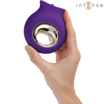 INTENSE - TULI CLITORIS STIMULATOR 9 VIBRATIONS & 9 OSCILLATIONS PURPLE - Kink&Play