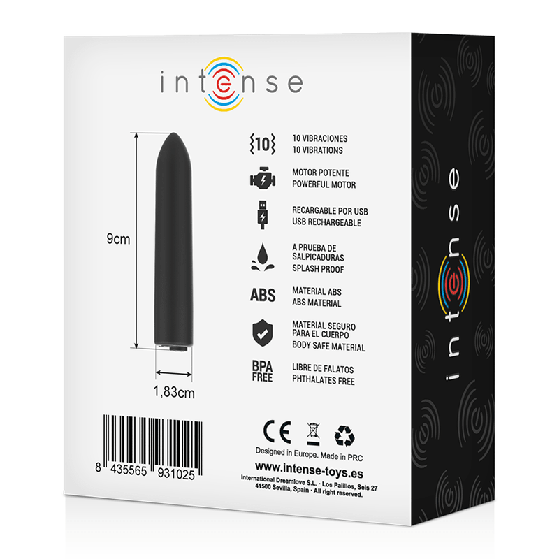 INTENSE - VIBRATING BULLET - 10 PATTERNS - Kink&Play