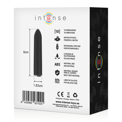 INTENSE - VIBRATING BULLET - 10 PATTERNS - Kink&Play