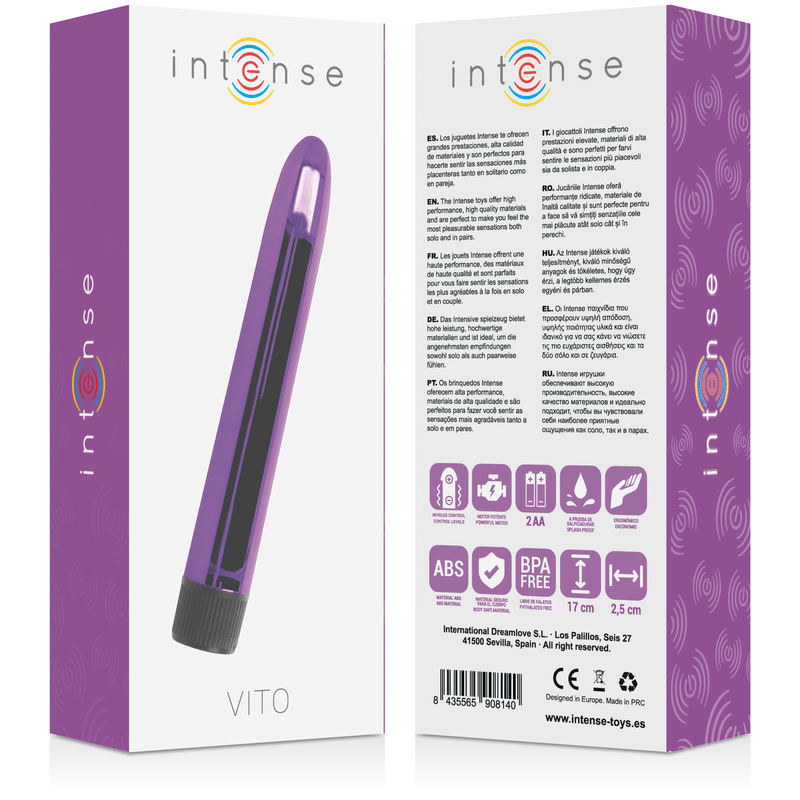 INTENSE - VITO LILAC VIBRATOR - Kink&Play