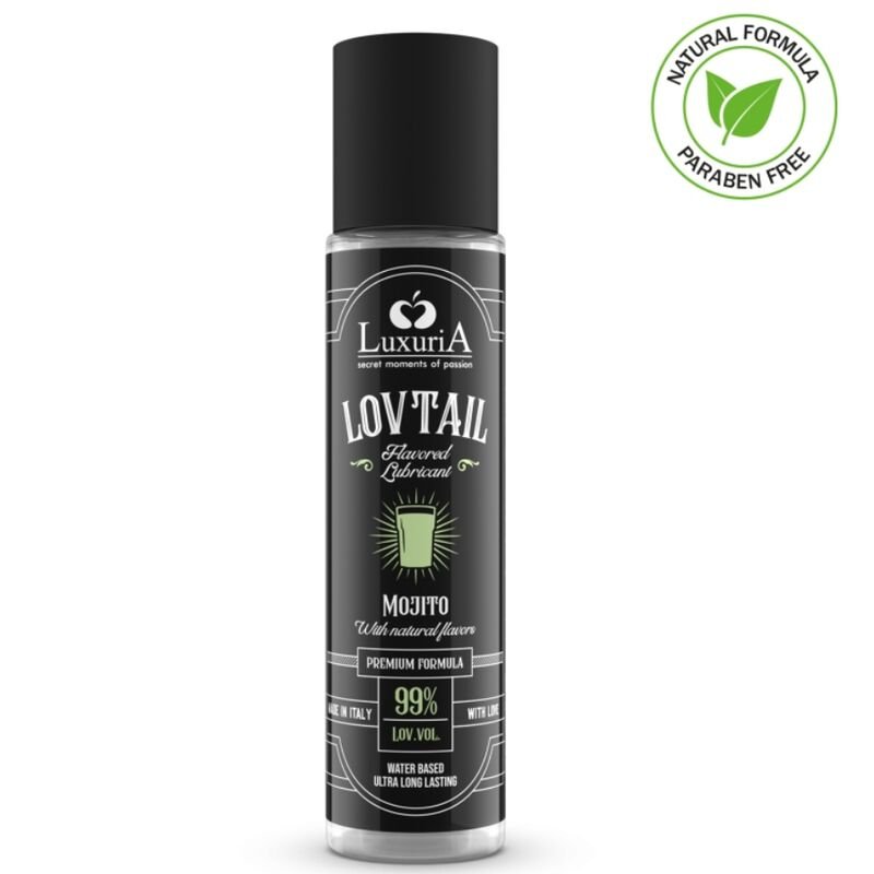INTIMATELINE - LUXURIA WATER BASED LOVTAIL LUBRICANT MOJITO 60 ML - Kink&Play
