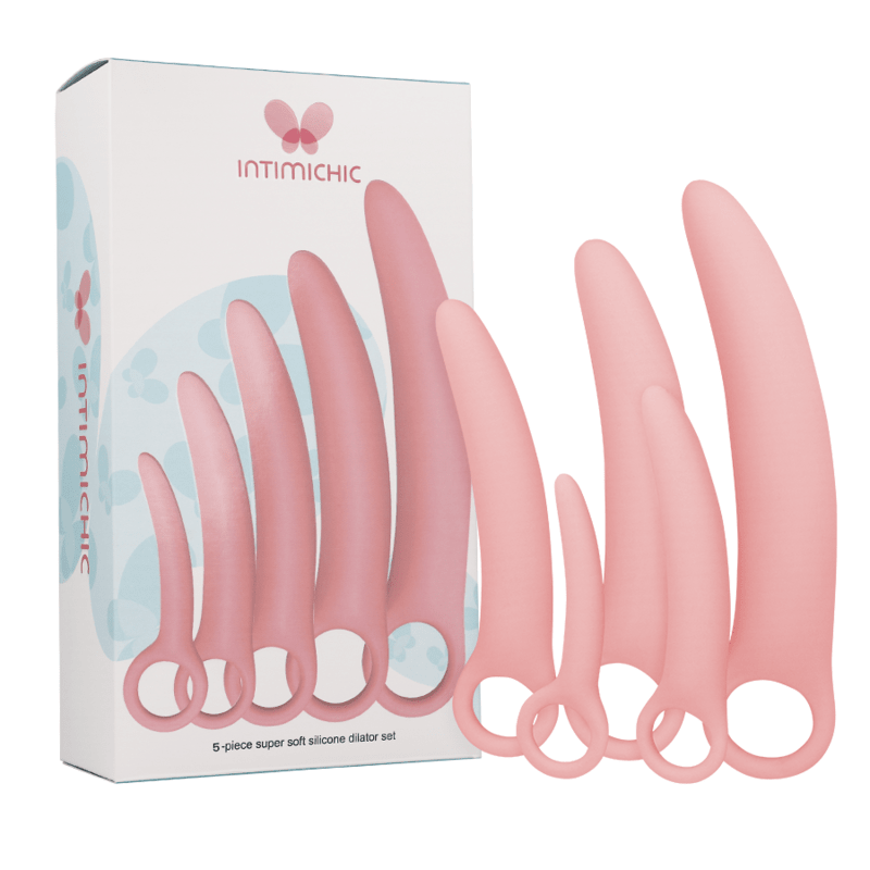 INTIMICHIC - SILICONE DILATOR 5 PIECES SET - Kink&Play