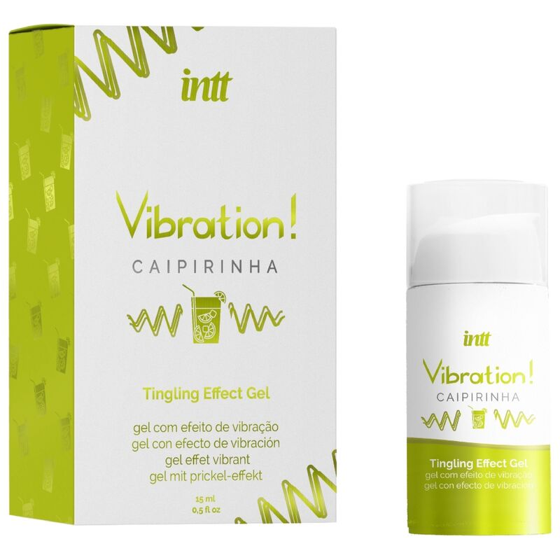 INTT - POWERFUL INTIMATE STIMULANT CAIPIRINHA LIQUID VIBRATOR GEL 15 ML - Kink&Play