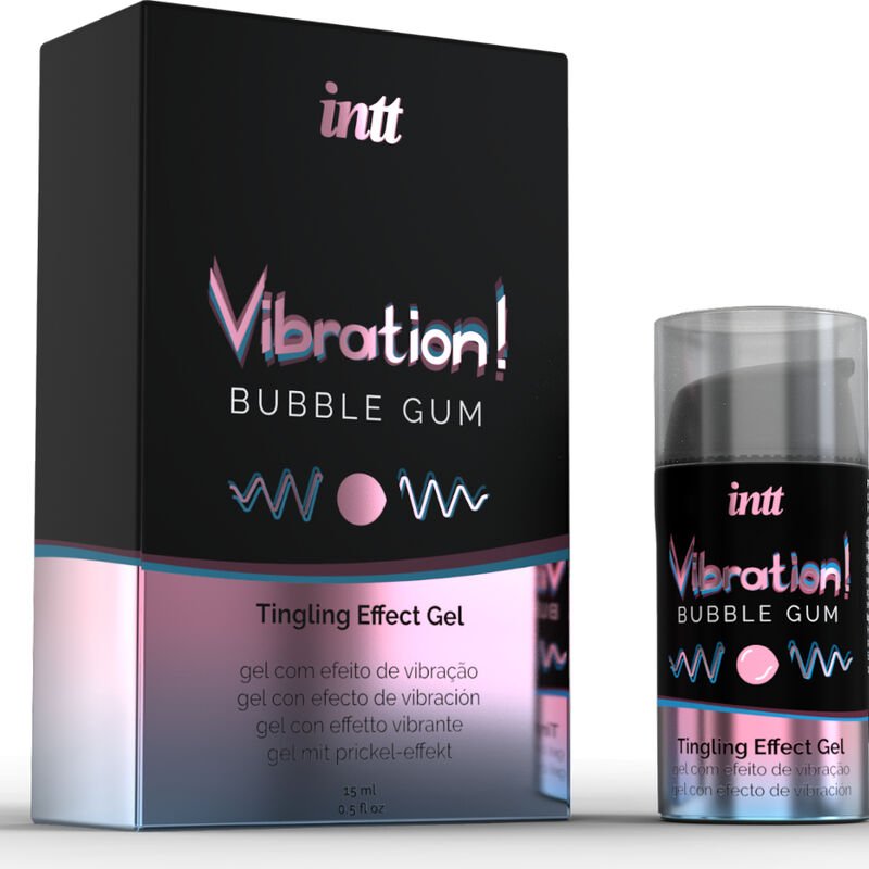 INTT - POWERFUL INTIMATE STIMULANT LIQUID VIBRATING GUM GUM 15ML - Kink&Play
